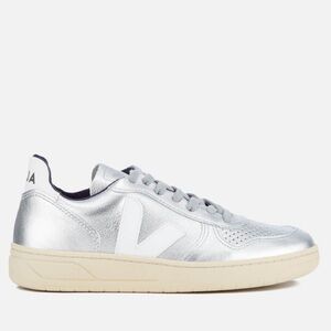 Veja Silver and White Women's Sneakers